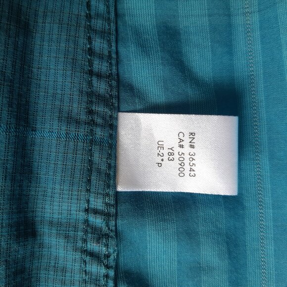 CALVIN KLEIN  SZ L Slim Fit 100% Cotton Blue Plaid LS Men's Button Up Shirt - Picture 11 of 16